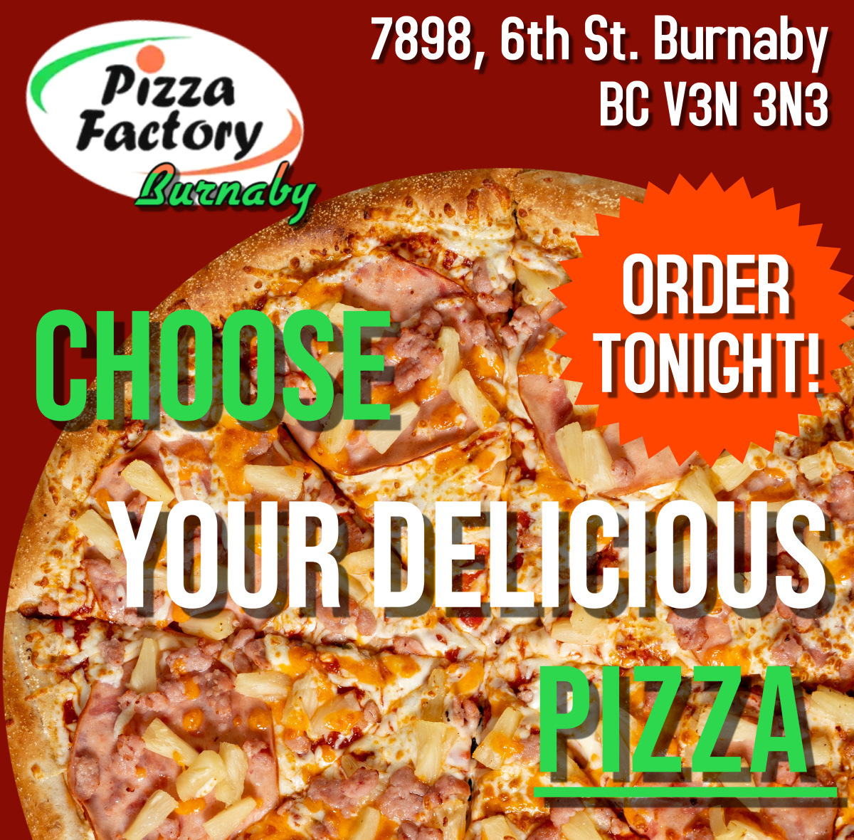 Pizza Factory Burnaby